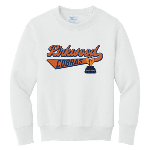 Kirkwood- Solid  - Youth Core Fleece Crewneck Sweatshirt Thumbnail
